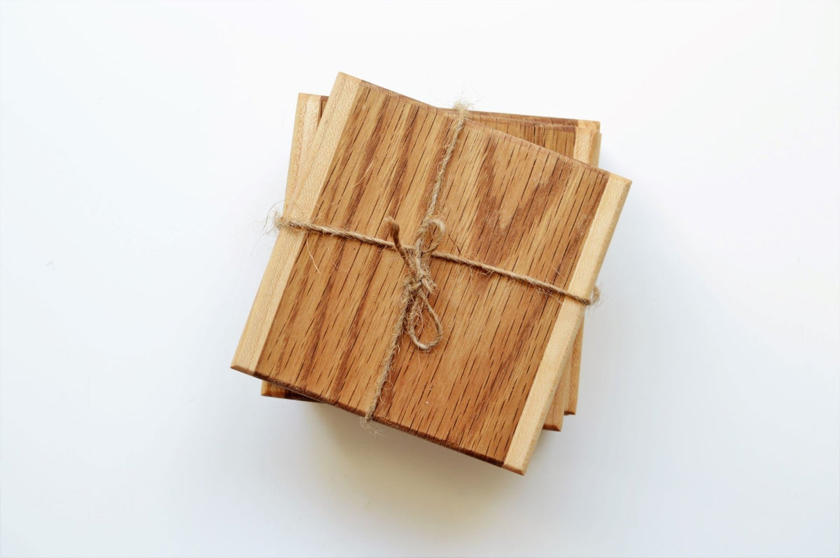Oak Wood Coasters