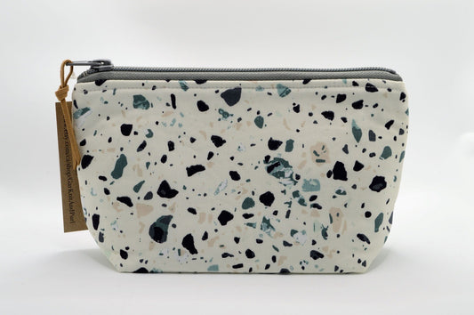 Cosmetic Bag with Pockets - Terrazzo GarKnit & Purl