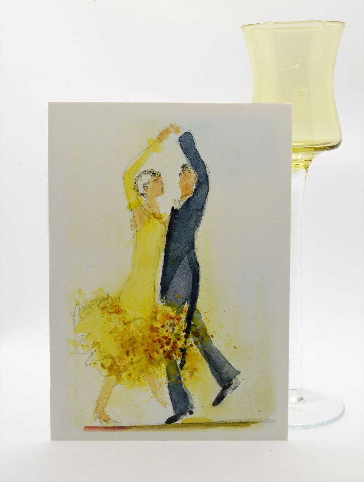 Dancers Postcard