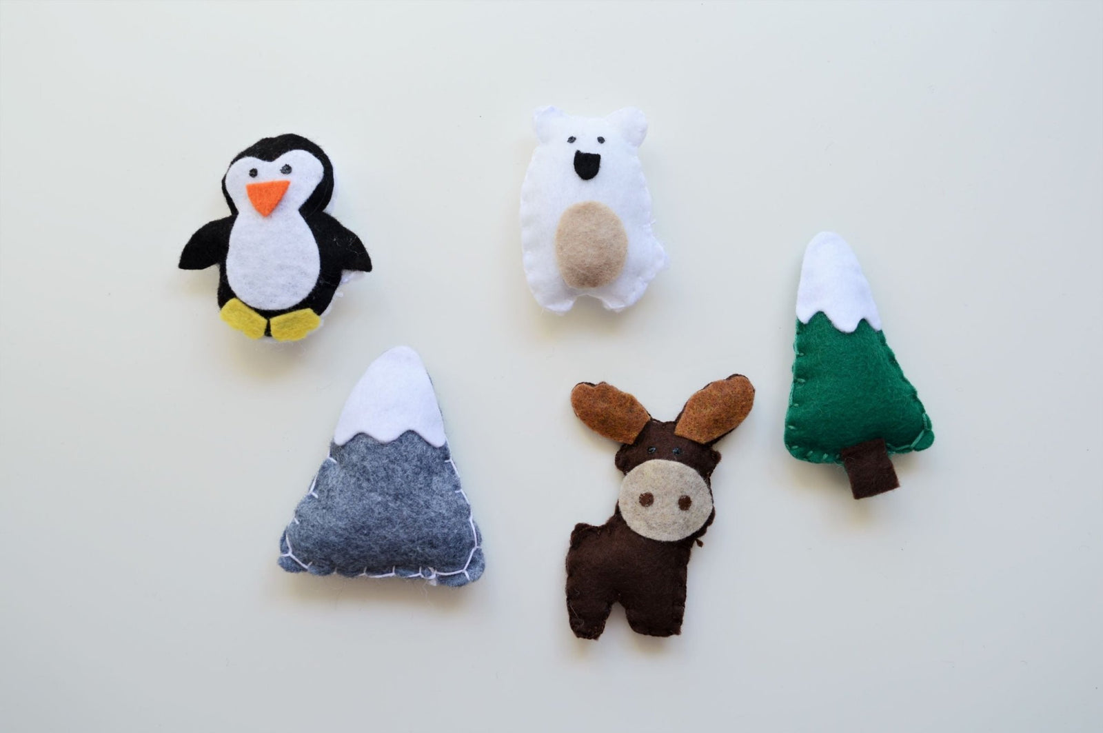 Felt Play Set - Winter Animals