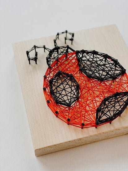 Small String Art Kit - Ladybug