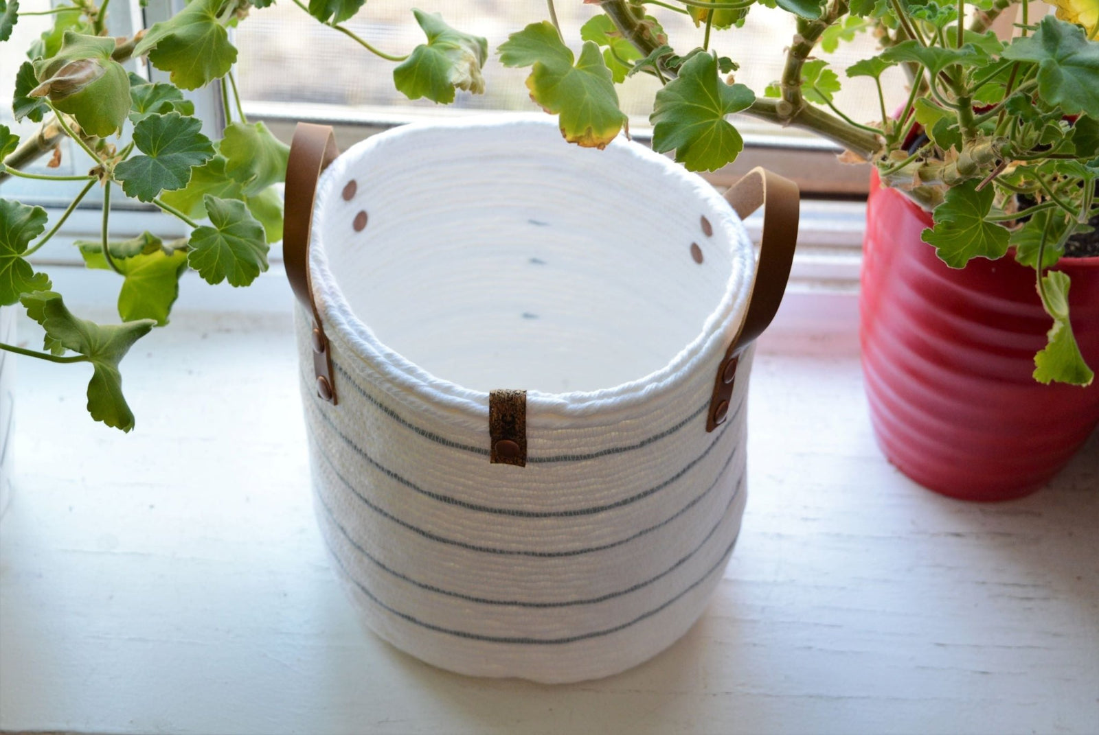 Large Cotton Rope Basket