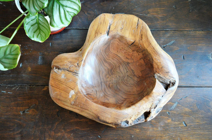 Teak Root Bowl - Large