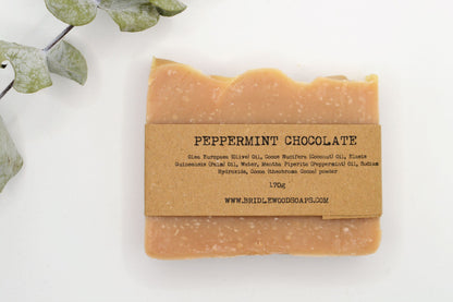 Peppermint Chocolate Soap Bridlewood Soaps