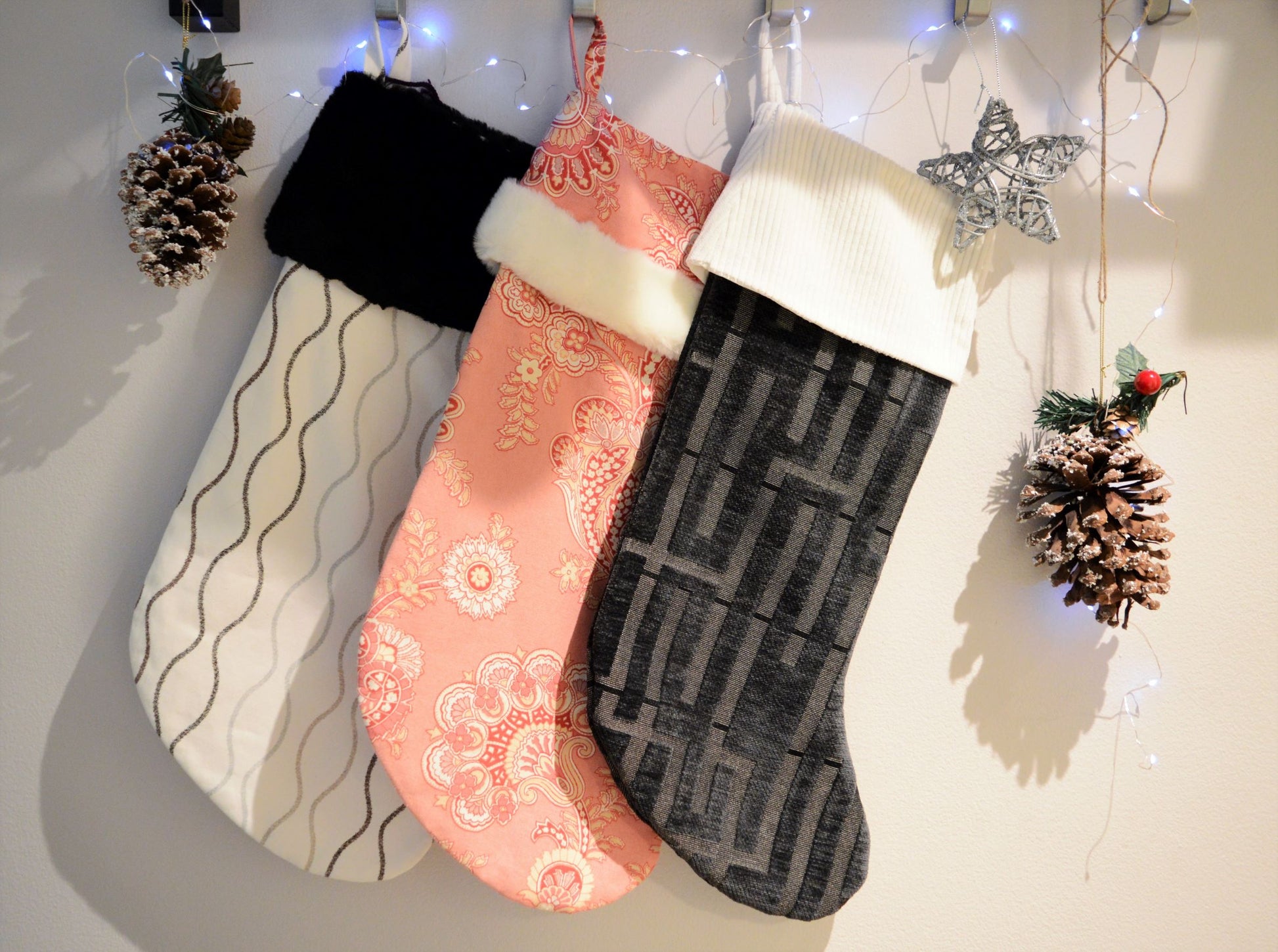 Holiday Stockings - Pink Izzy's Imperfect Items