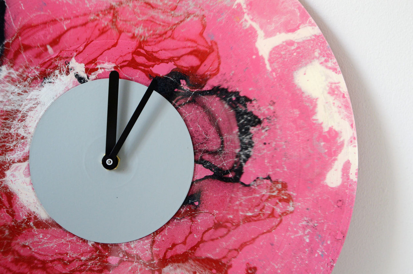 Vinyl Clock - Pink Panther Schallplattenliebe
