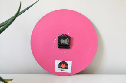 Vinyl Clock - Pink Panther Schallplattenliebe