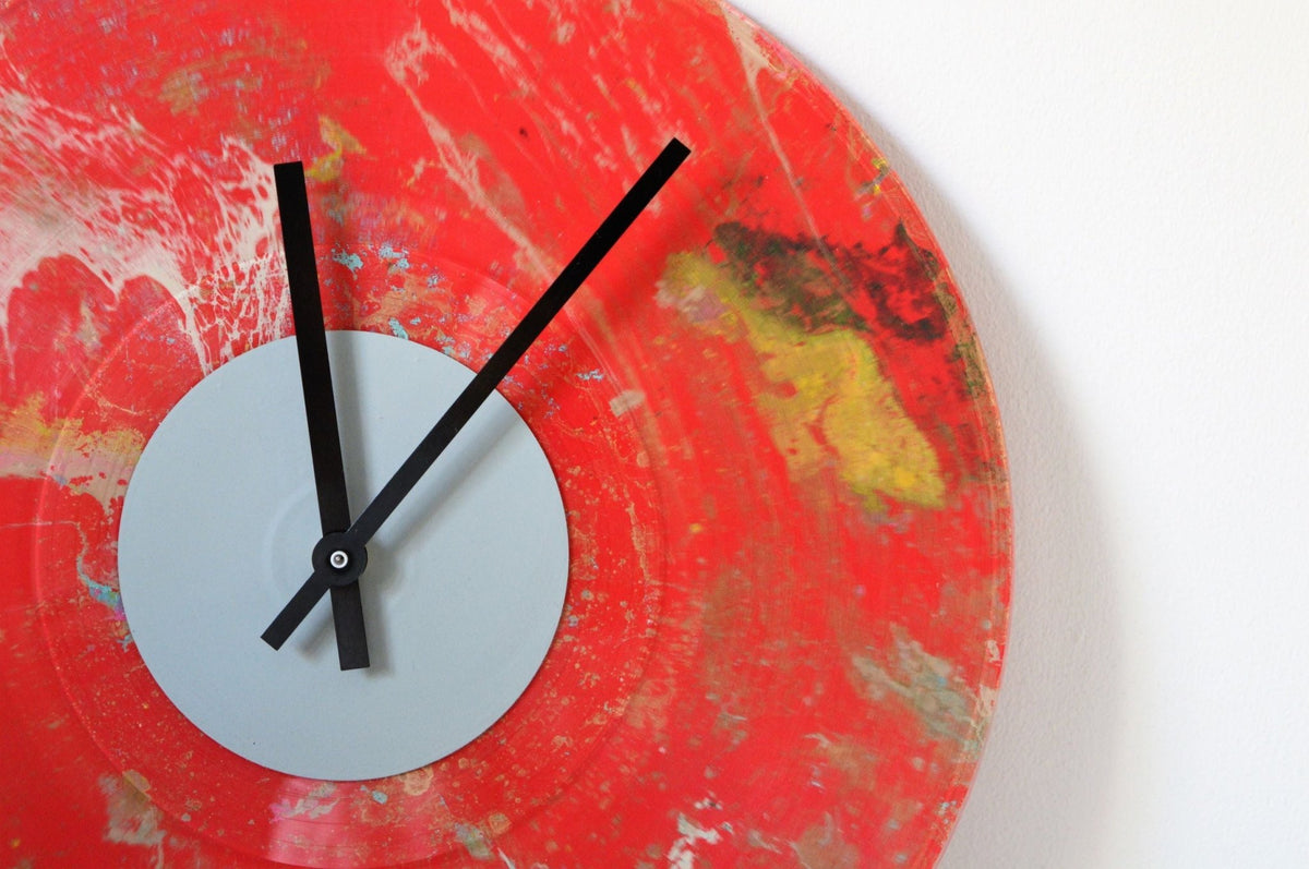 Vinyl Clock - Heat