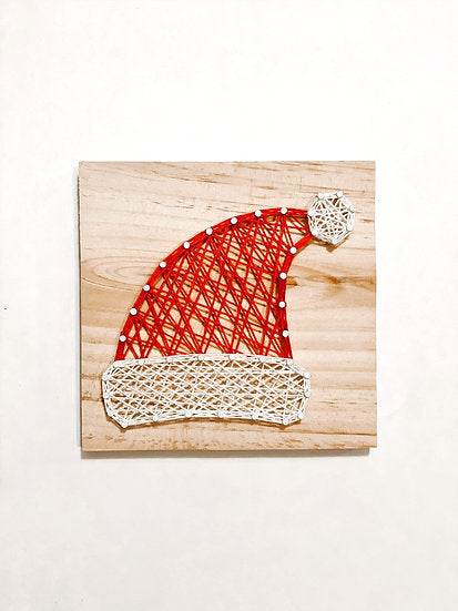 Small String Art Kit - Santa Hat Knot Really Art