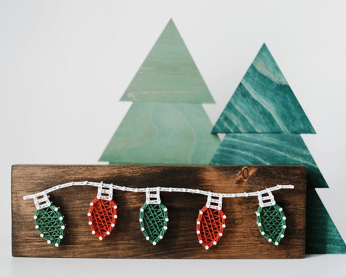 Large String Art Kit - String of Lights