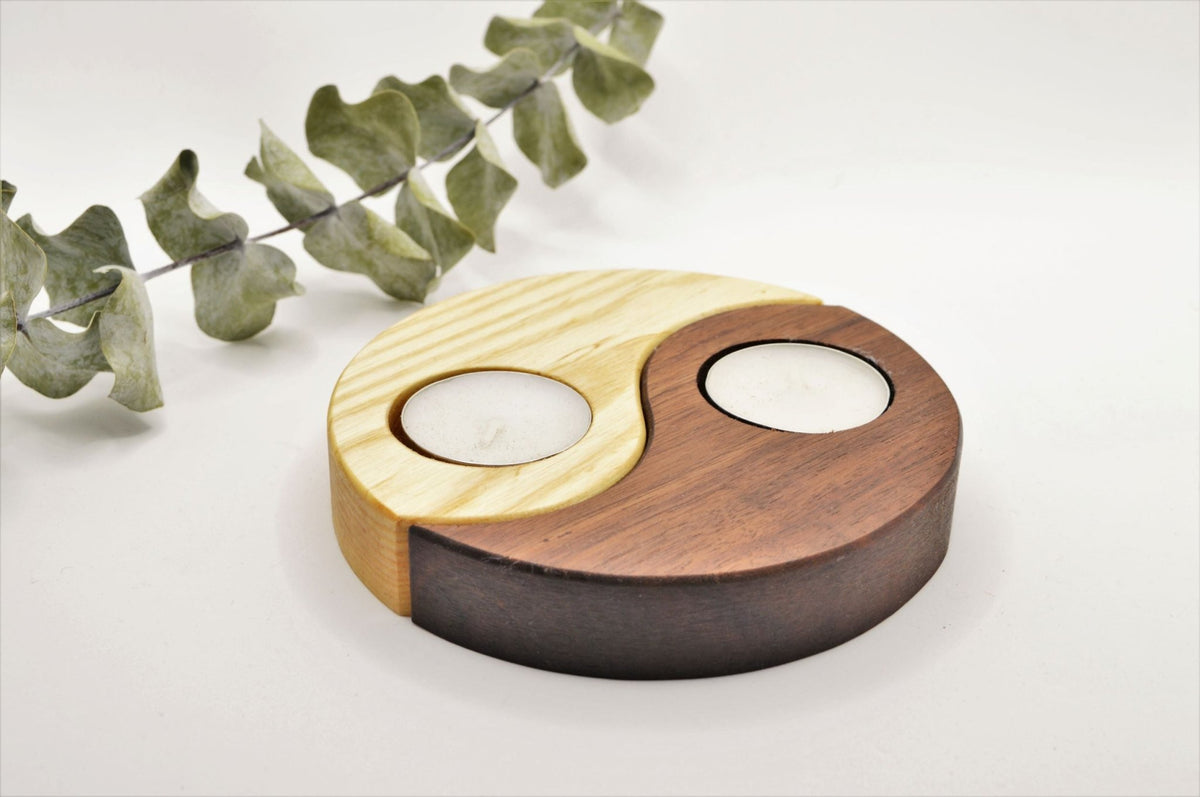 Yin and Yang Tealight Holder